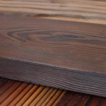 定制 特价户外防腐木地板材花旗松深度碳化木方木炭化葡萄架庭院护墙板
