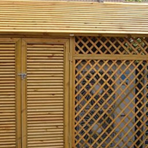防腐木工具房 碳化木木屋设备房 户外锅炉房 空调罩 木机房器械房