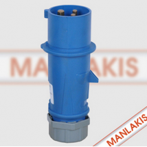  manlakis3芯16A 230V防水工业插头