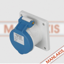 manlakis3孔16A 230V工业插座防水插座