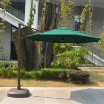 斐梵户外家具别墅豪宅庭院花园圆形3米遮阳伞进口面料遮阳伞